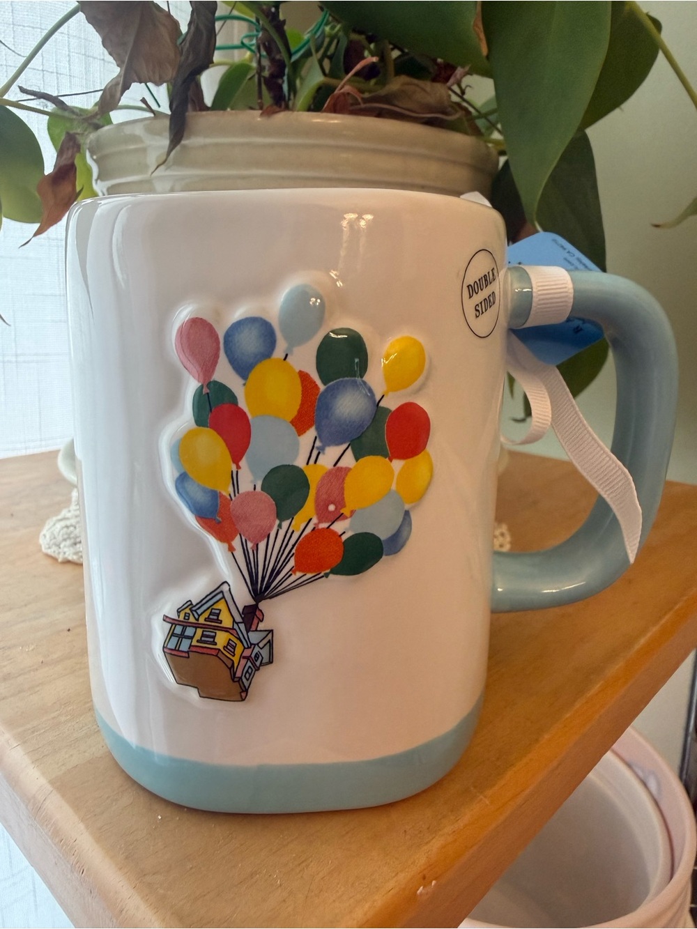 Rae Dunn Disney’s Up “the sky’s the limit” Ceramic mug